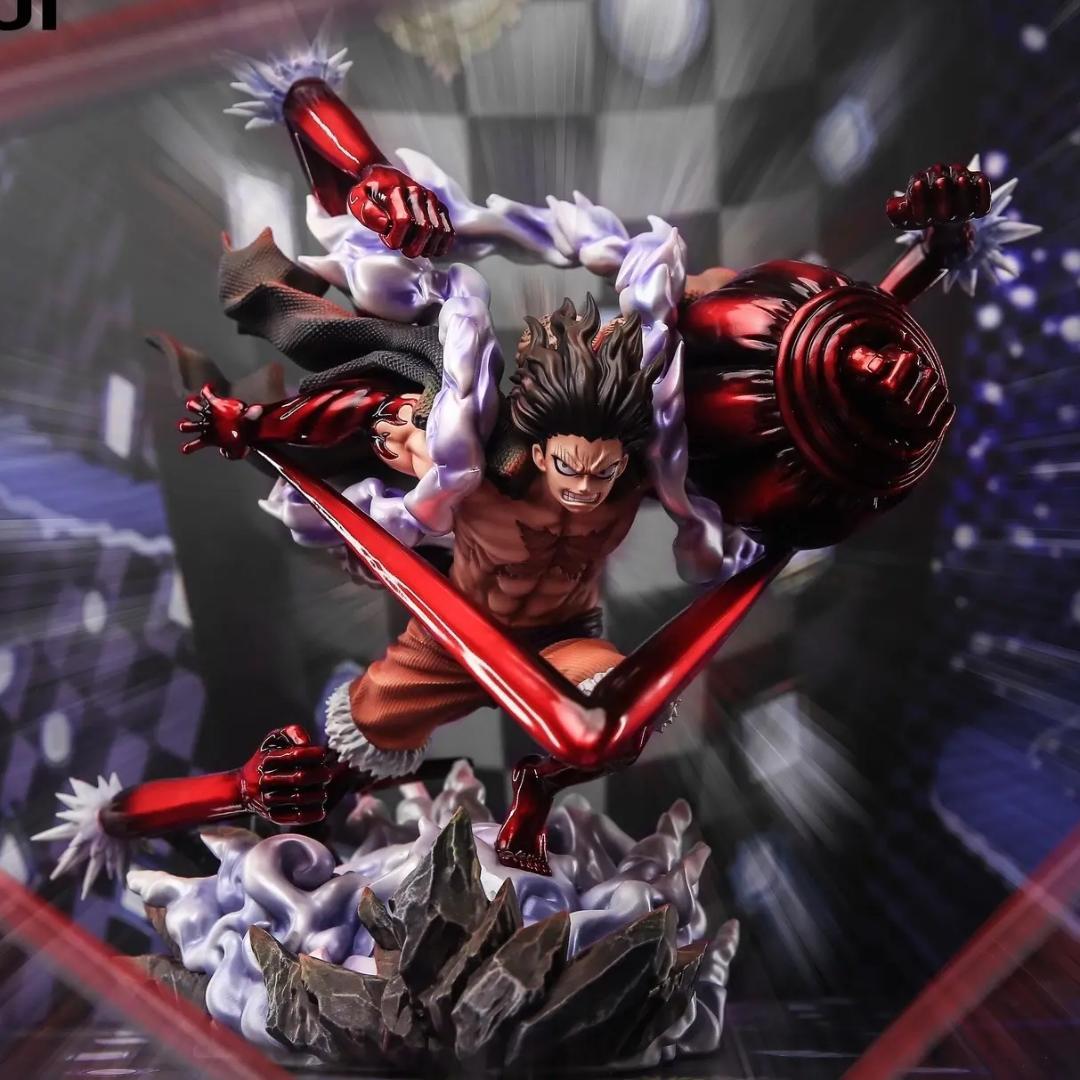 ワンピース ニカ ルフィ ギア4 スネイクマン フィギュア ガレージキット