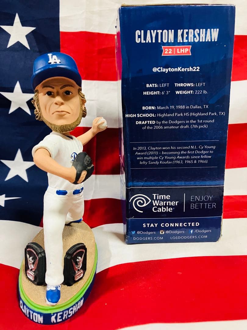 クレイトン カーショウ ボブルヘッド 非売品 カーショー サイヤング賞　限定