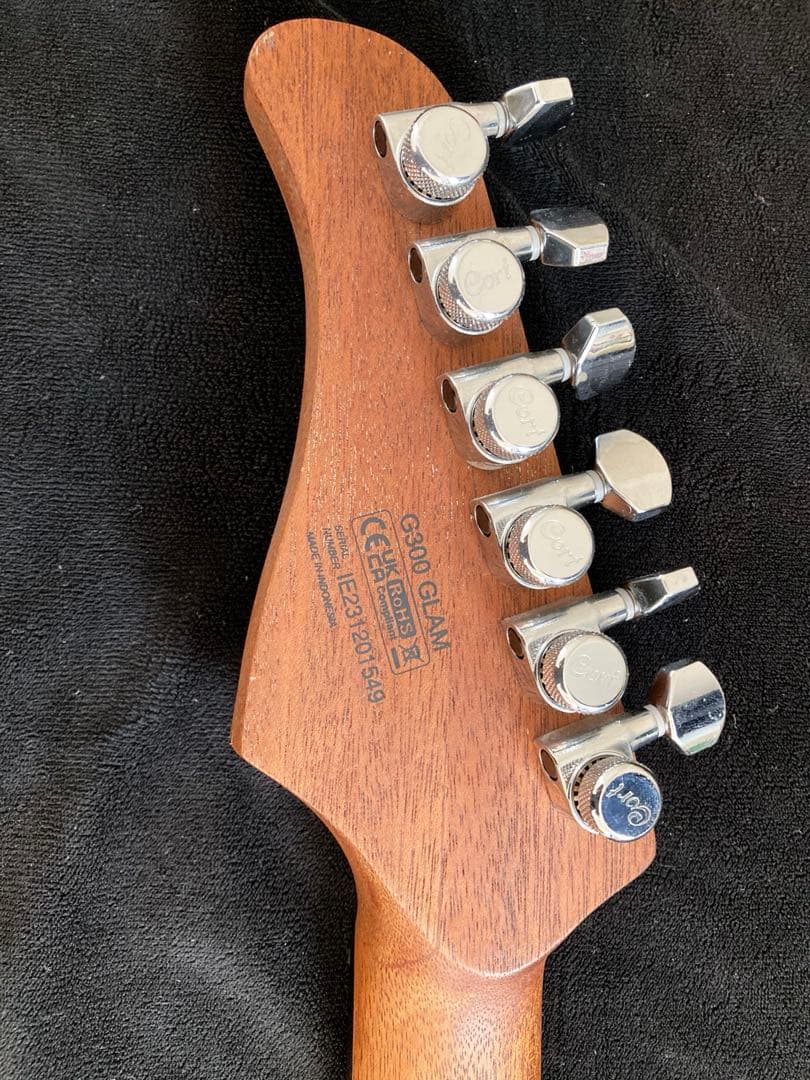 Cort コルト / G300 Glam エボニー指板 コンパウンドラジアス