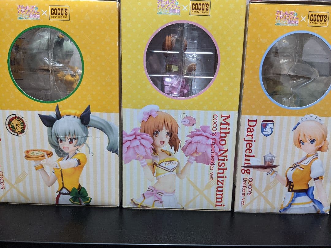 【箱有】寿屋 ガールズ&パンツァー 最終章 ココス制服ver. フィギュアセット