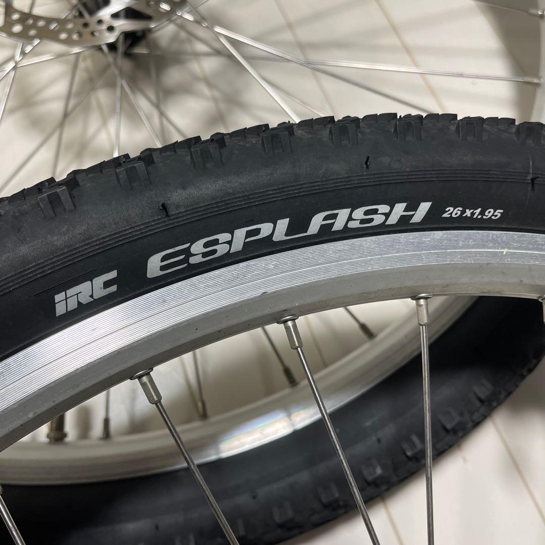 26インチ マウンテンバイク ホイールセット