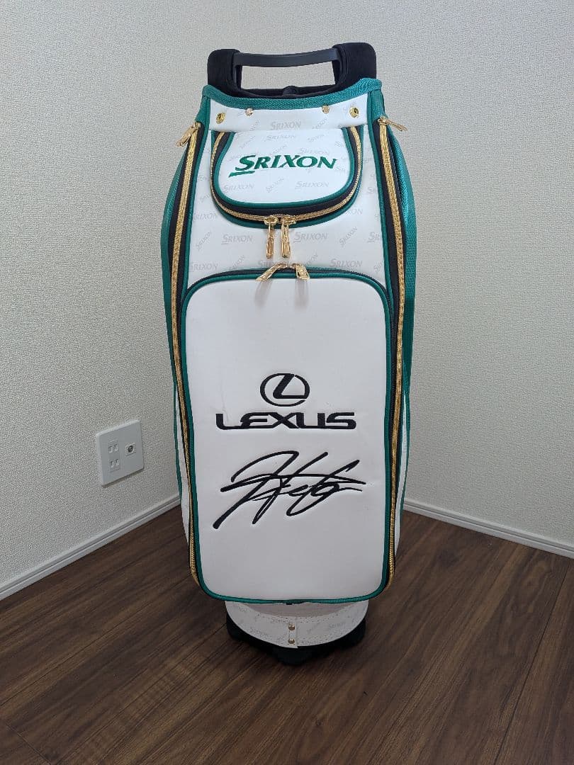 SRIXON LEXUS　松山英樹サイン入り限定品ゴルフバッグ・キャディバッグ