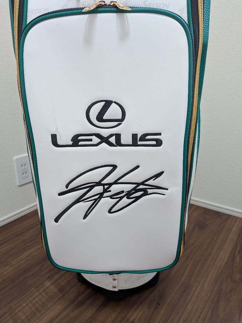 SRIXON LEXUS　松山英樹サイン入り限定品ゴルフバッグ・キャディバッグ