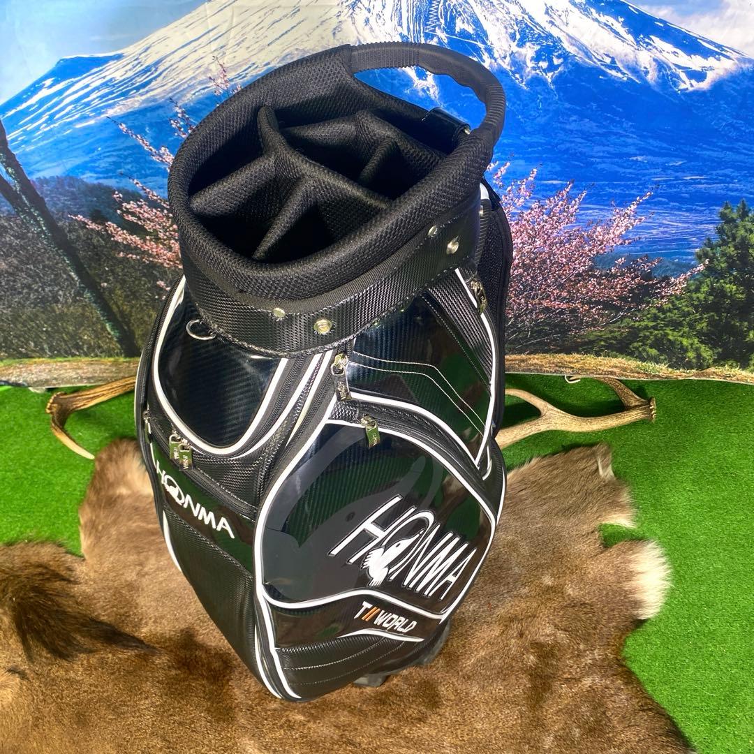 し*ま様 JGB-1955 HONMA 本間ゴルフキャディバッグ