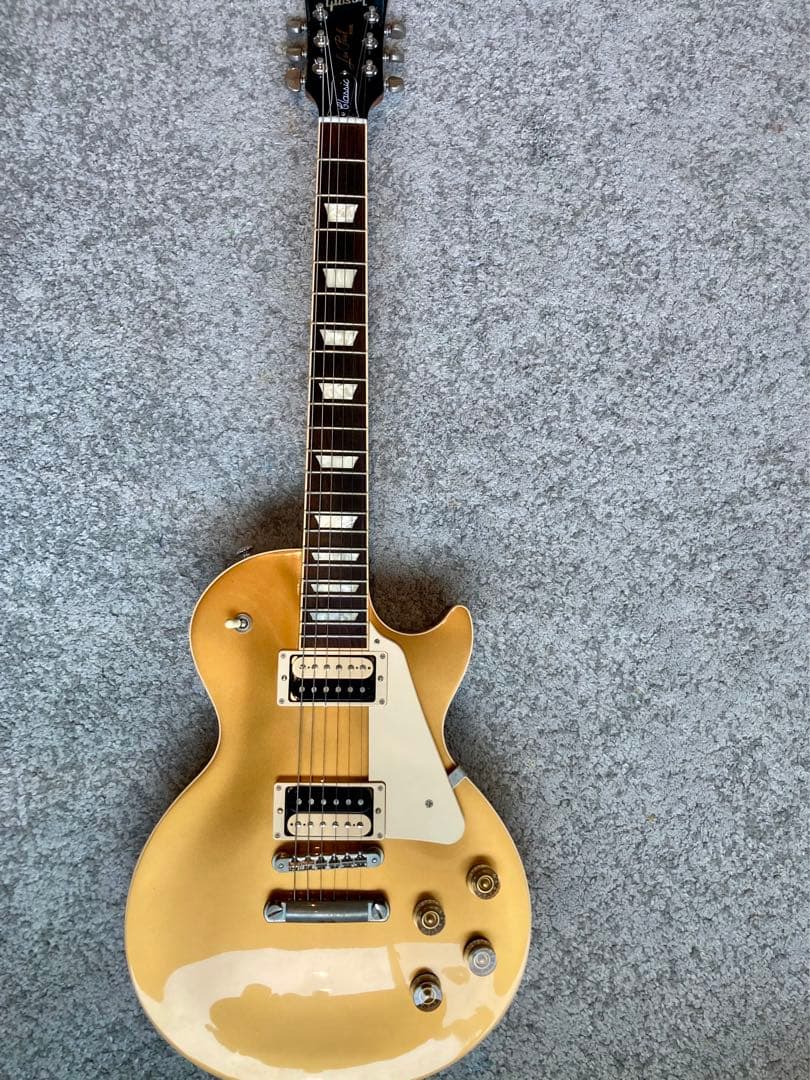 【美品】Gibson レスポールクラシック2017 GOLDTOP
