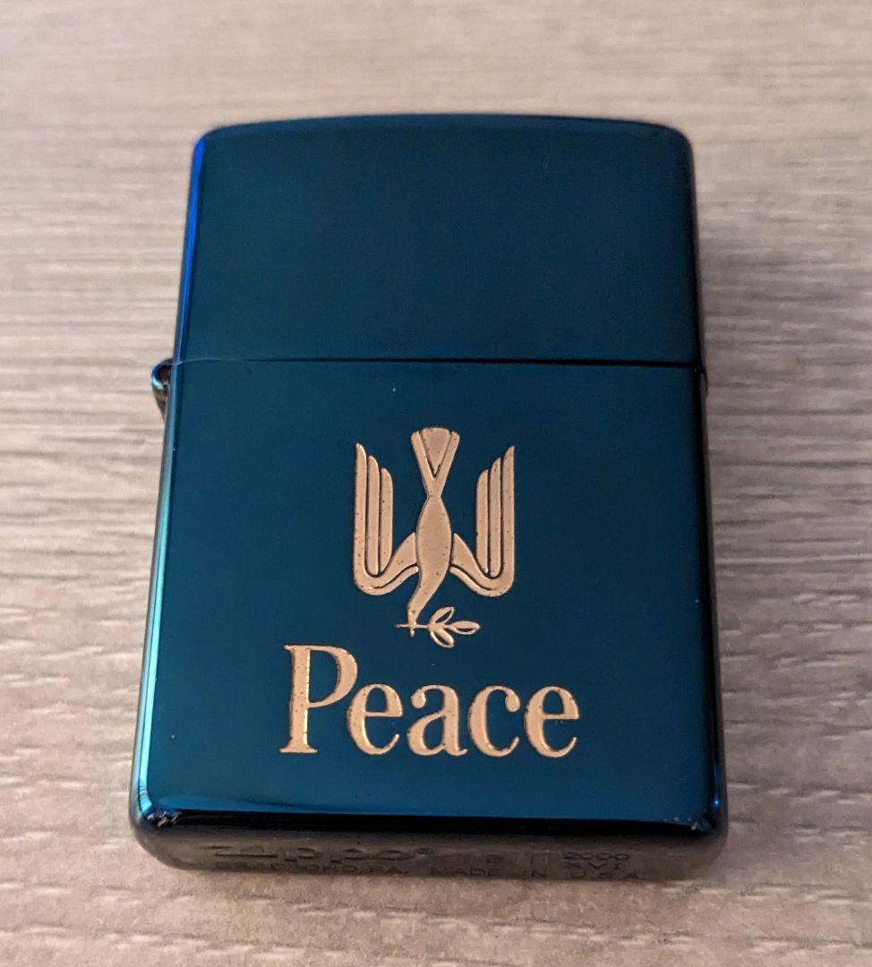 Peace ピース Zippo 2000年 USA製