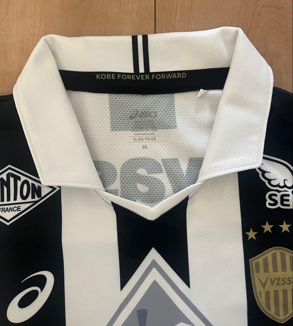 【受注生産品】ヴィッセル神戸30周年記念ユニフォーム　キングカズ　XLサイズ