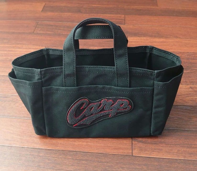【未使用】広島東洋カープ　木の庄帆布　トートバッグ　ブラック