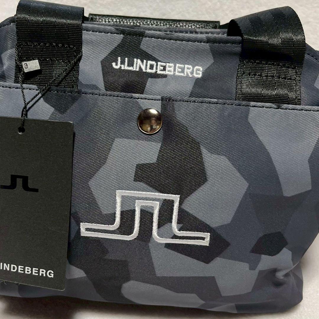 新品　J.LINDEBERG　ゴルフ　カートバッグ　ラウンドバッグ　グレー