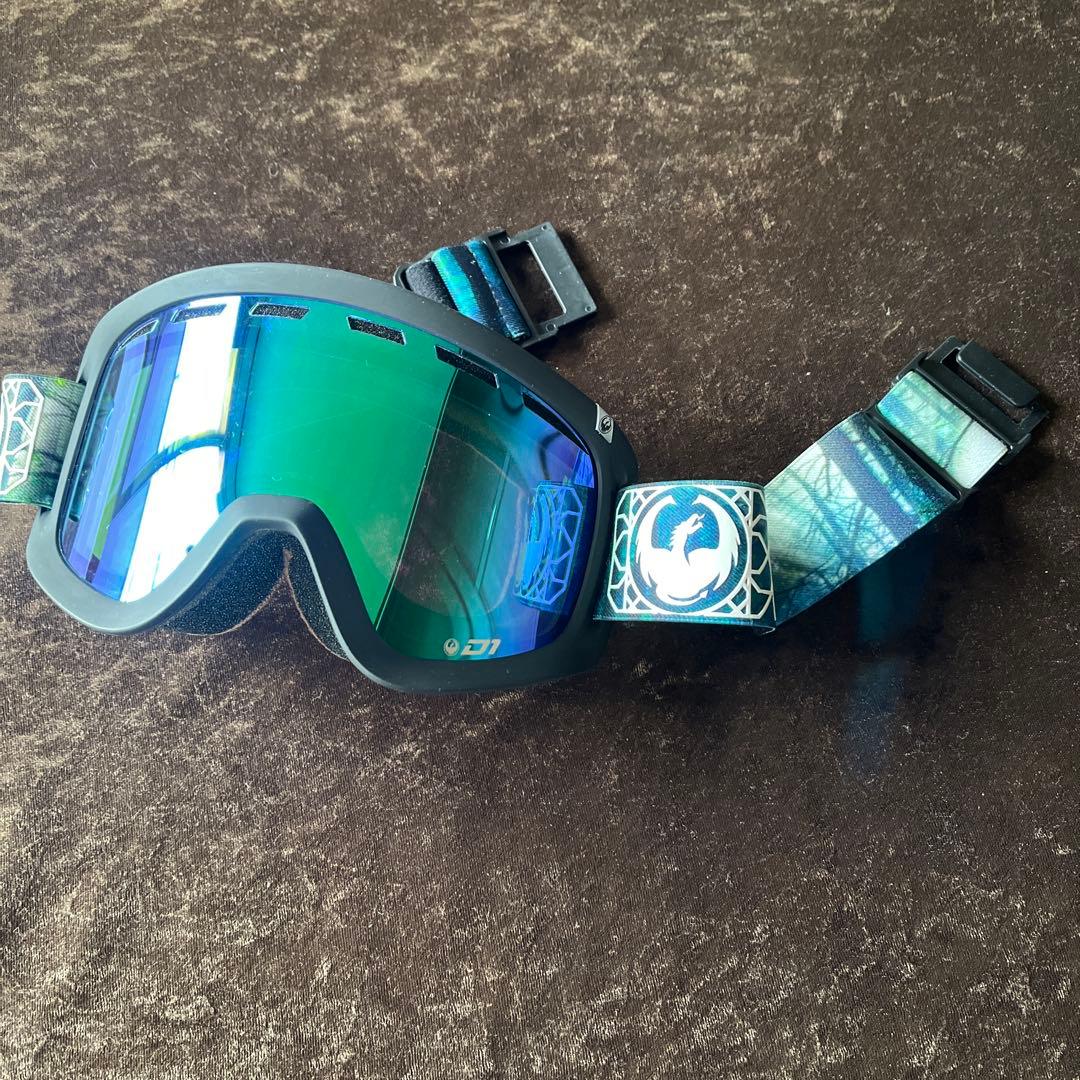 スキー　スノーボード　ゴーグル 曲面デザイン
