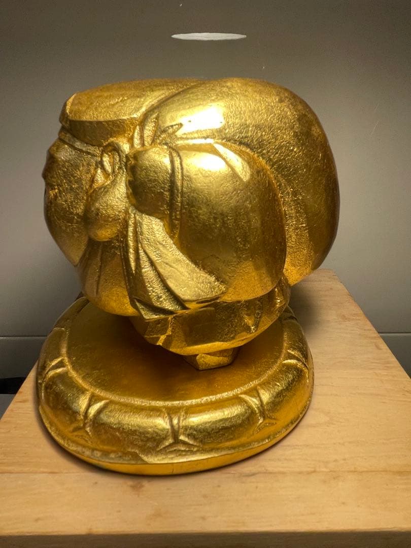 平櫛田中　ブロンズ像　大黒天様　共箱付