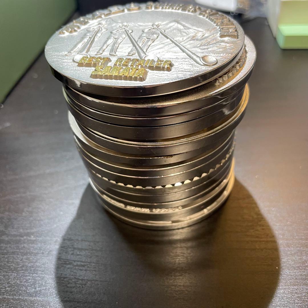 ラドー RADO 記念メダル 14枚セット　77〜90年　酒田時計貿易