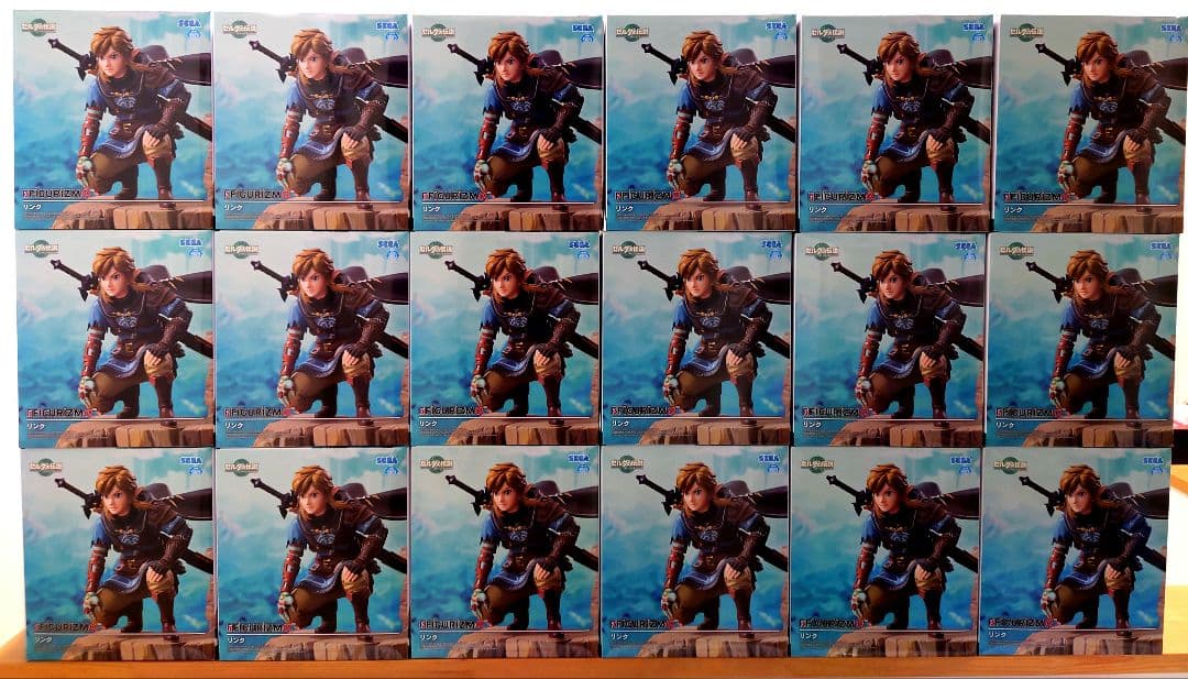 ゼルダの伝説 ティアーズオブザキングダム FIGURIZMα リンク 18個