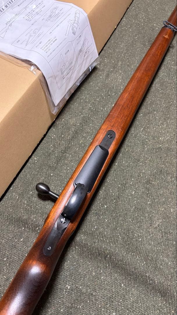 KTW 三八式歩兵銃 ASGK 安全弾速適合 エアガン 第14ロット 国産鬼胡桃