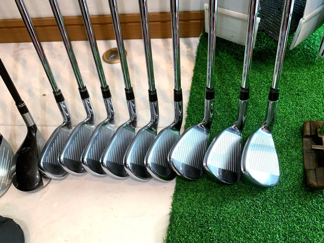 豪華　良品　テーラーメイド　ゴルフクラブ 本格フルセット　アディダス　優しい