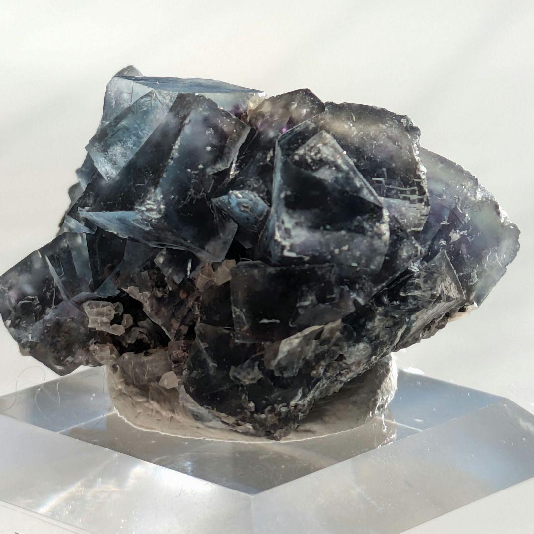 フローライト　クォーツ　オコルス　ナミビア産　鉱物　標本