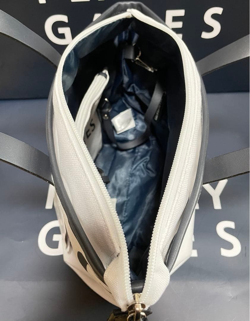 新品 未使用 PEARLY GATES フォトプリント ラウンド カートバッグ