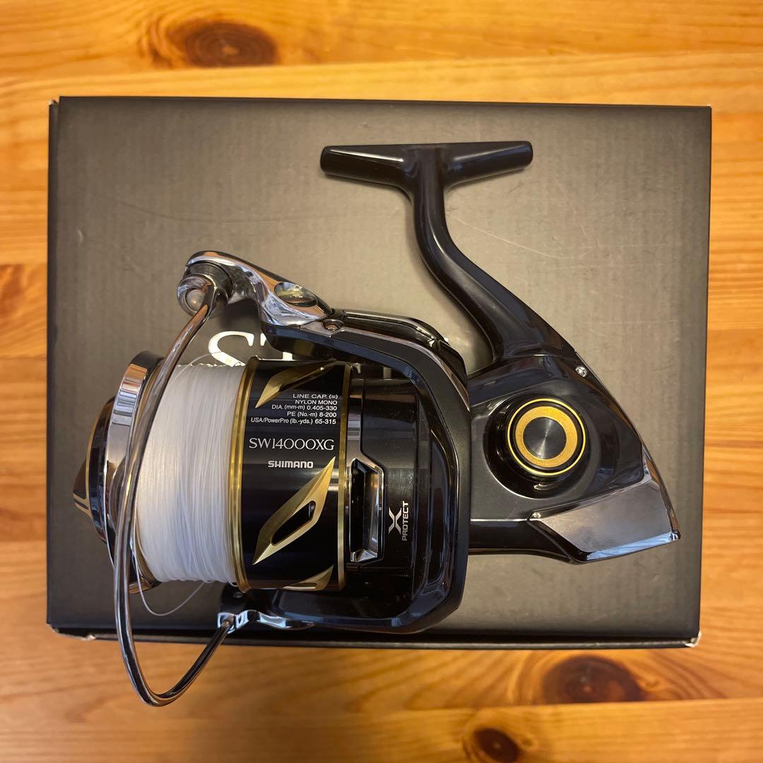 値下げ！シマノ ステラSW 14000XG 新品　未使用　ライン4号 300m付