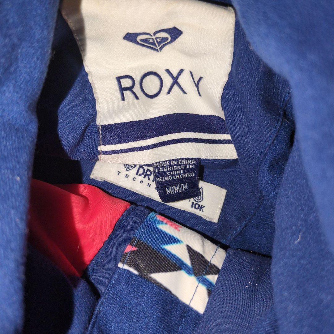 ROXY　スノボウェア　上下セット　Ｍ　総柄　ジオメトリック　ピンク