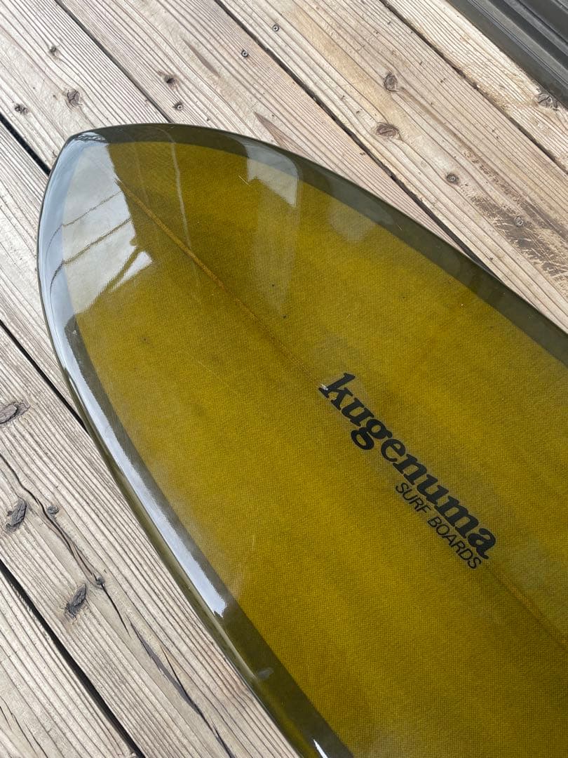 Kugenuma surfboards 6’4 フィッシュツイン ミッドレングス