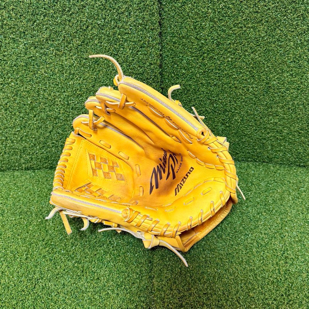 Mizuno ミズノ 硬式グローブ イエロー