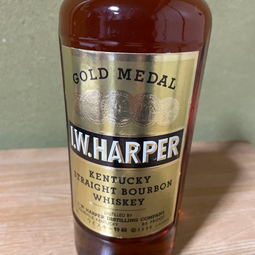 L.W. Harper ゴールドメダル バーボンウイスキー 86プルーフ