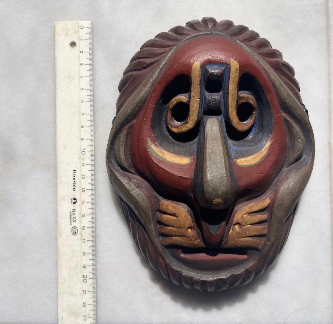 お面　伝統工芸品　般若