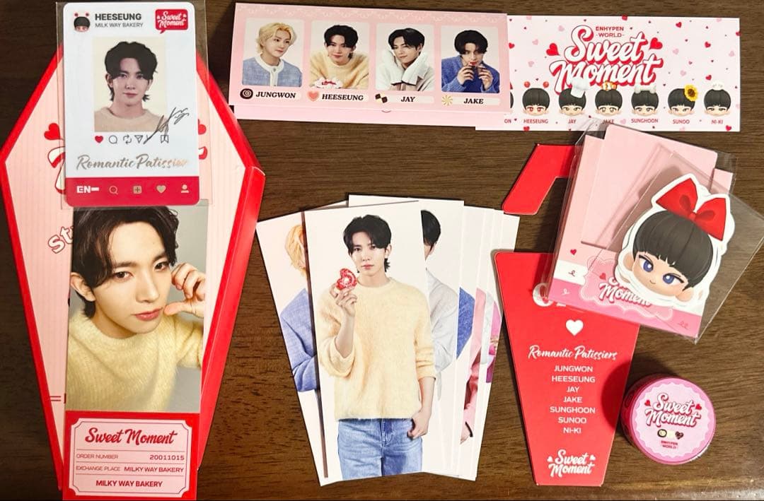 匿名発送 ENHYPEN WORLD SPカード ヒスン　ランダム　トレカ　公式