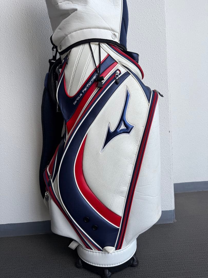 【未使用品】MIZUNO キャディーバッグ　ホワイト