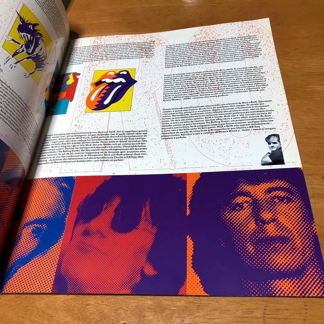 ローリングストーンズ アーバンジャングルツアー パンフレット　激レア