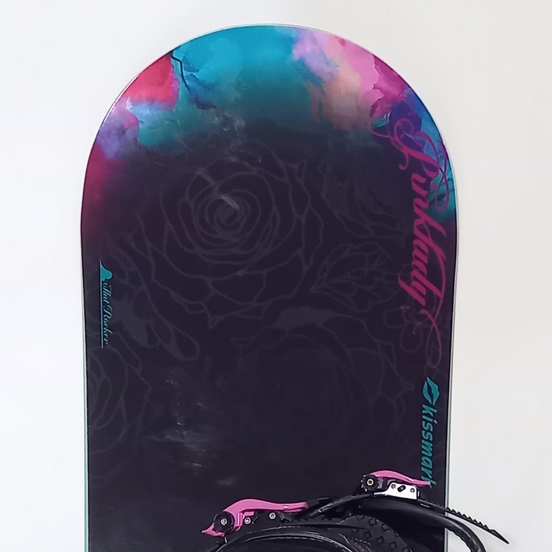 極美品 2点セット スノーボード キスマーク ピンクレディ バートン PONY