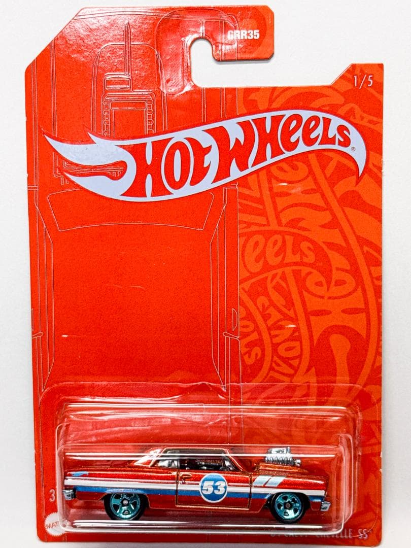 ホットウィール ★ ORANGE & BLUE ★ 53 アニバーサリー★11台