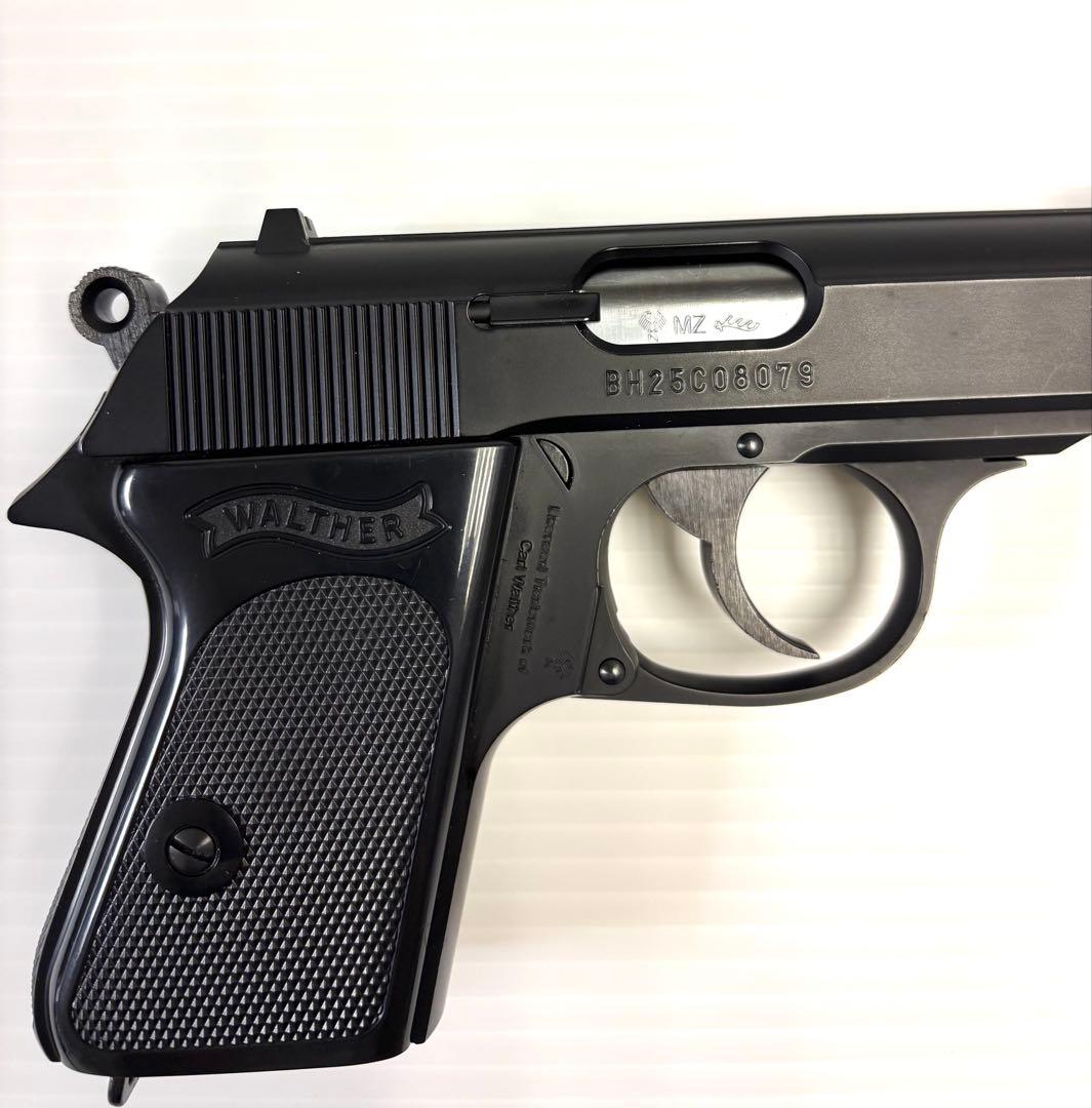 マルゼン ワルサーPPK 　ブラックモデル　ガスブローバック　可変ホップバレル