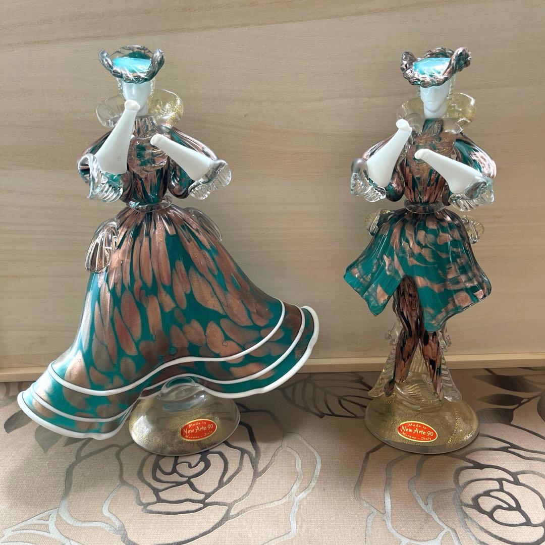 ベネチアンガラス人形