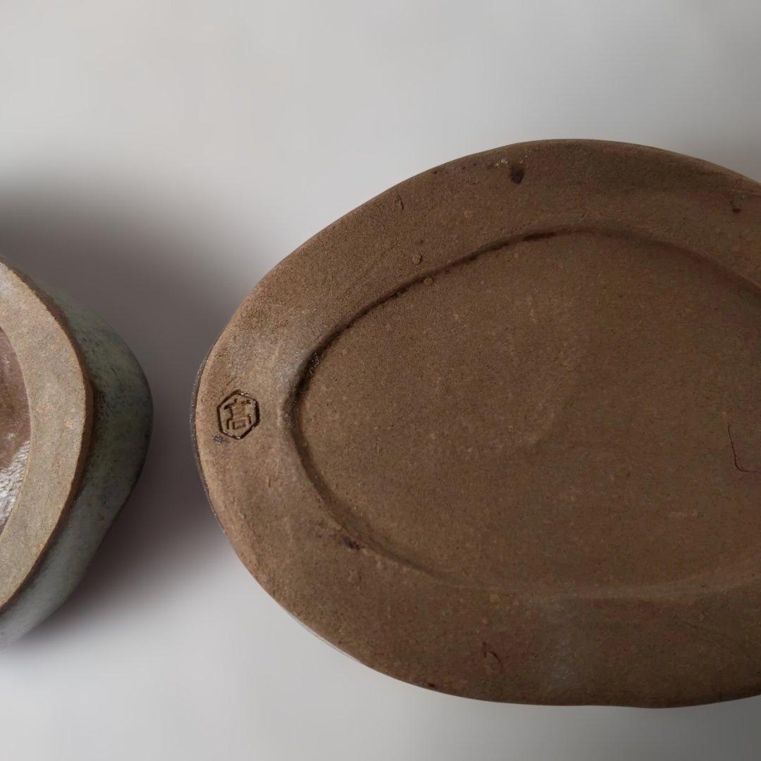 高取梅香合 高取焼 亀井味楽 作 共箱 香合 茶道具 茶器 新品 未使用 保管品