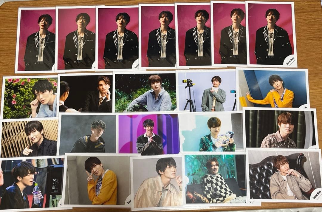 Man 深澤辰哉 公式写真 まとめ売り