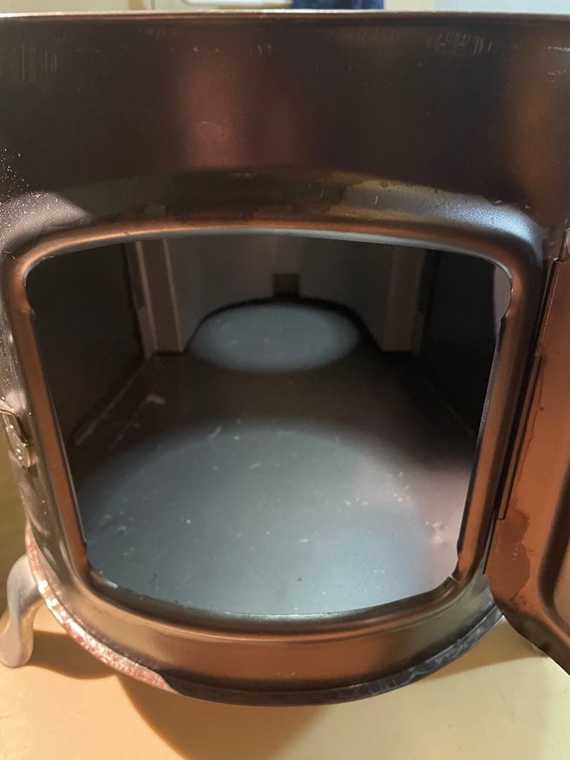 未使用 薪ストーブ 玉子型ストーブ 小3号 アウトドア キャンプ