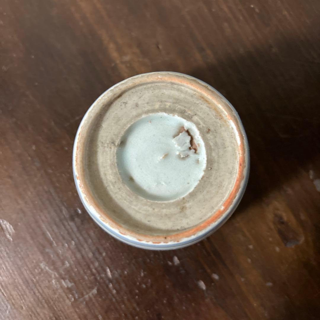 古伊万里蕎麦猪口5点　アンティーク　酒器　懐石　古道具　骨董　検:李朝