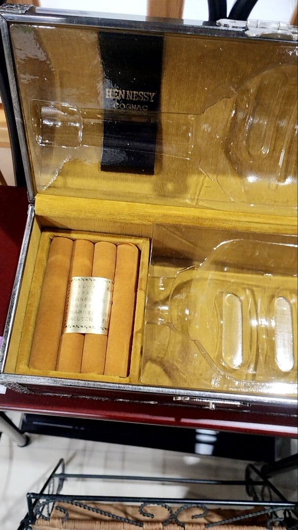 ヘネシーナポレオンボックス　宝石箱　ジュエリーボックス