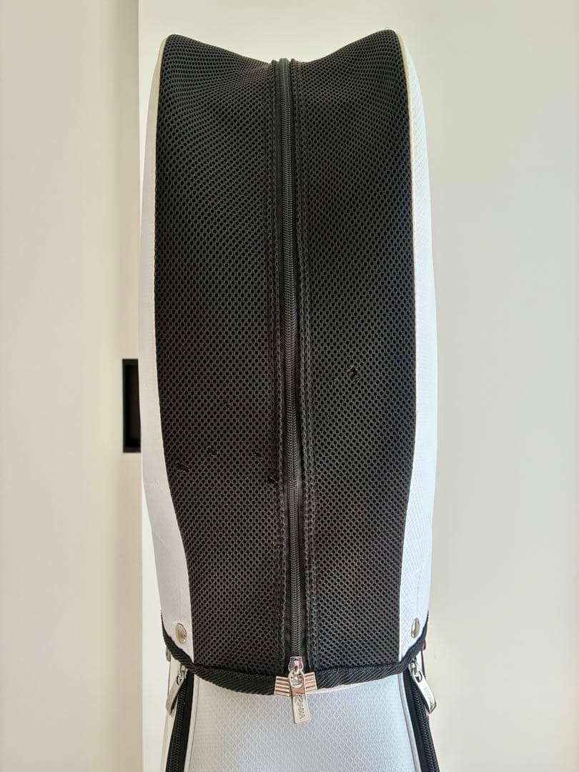 HONMA ゴルフキャディバッグ 9インチ ホワイト/ゴールド