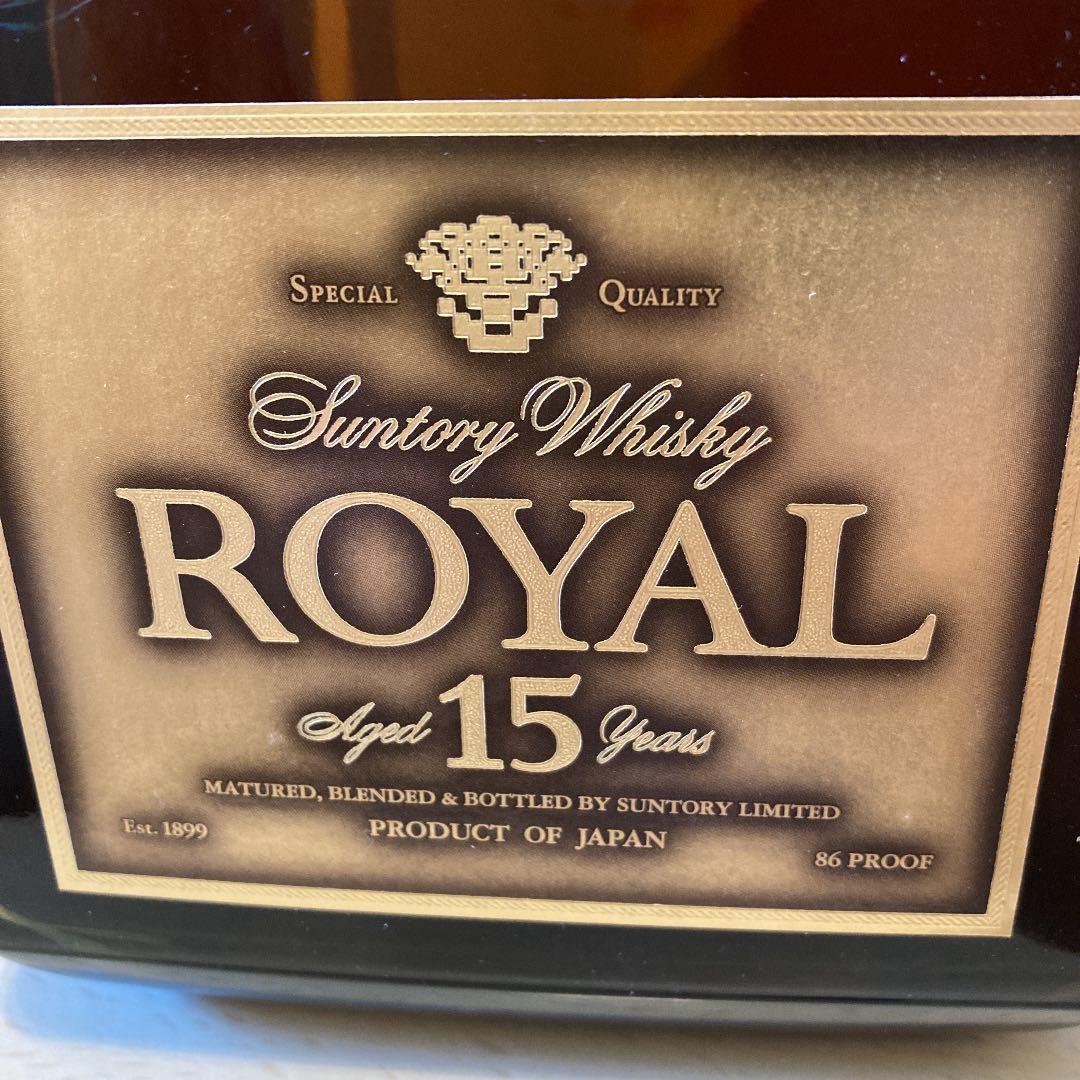 サントリー ウイスキー ローヤル15年　ゴールドラベル