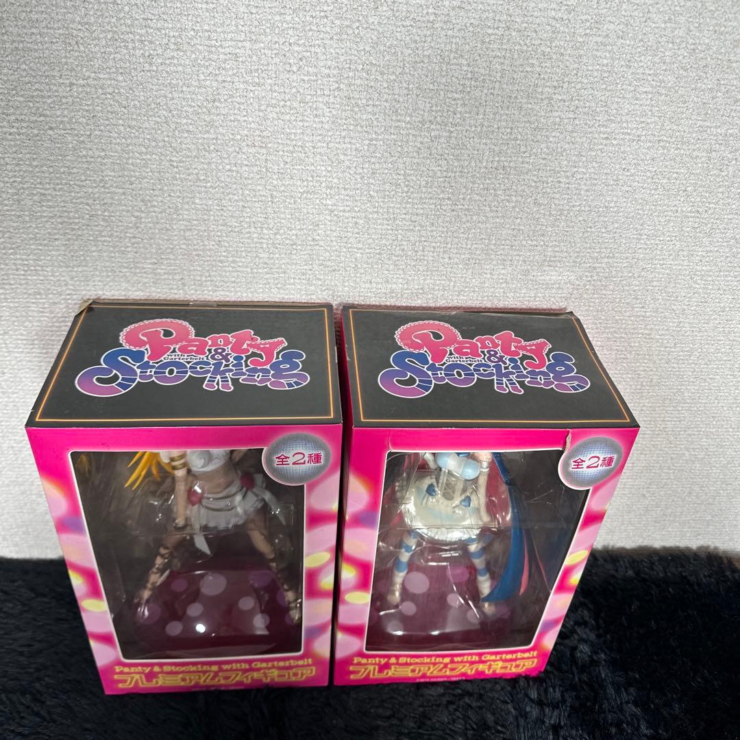 パンティ&ストッキングwithガーターベルト プレミアムフィギュア 全2種セット