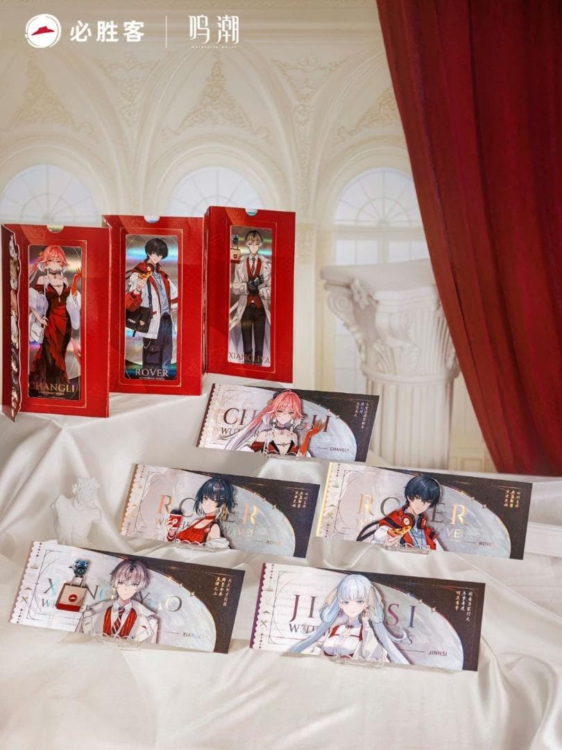 鳴潮　ピザハット　コラボ　 5点セット　蓄音機　デバイス　アクリルスタンド