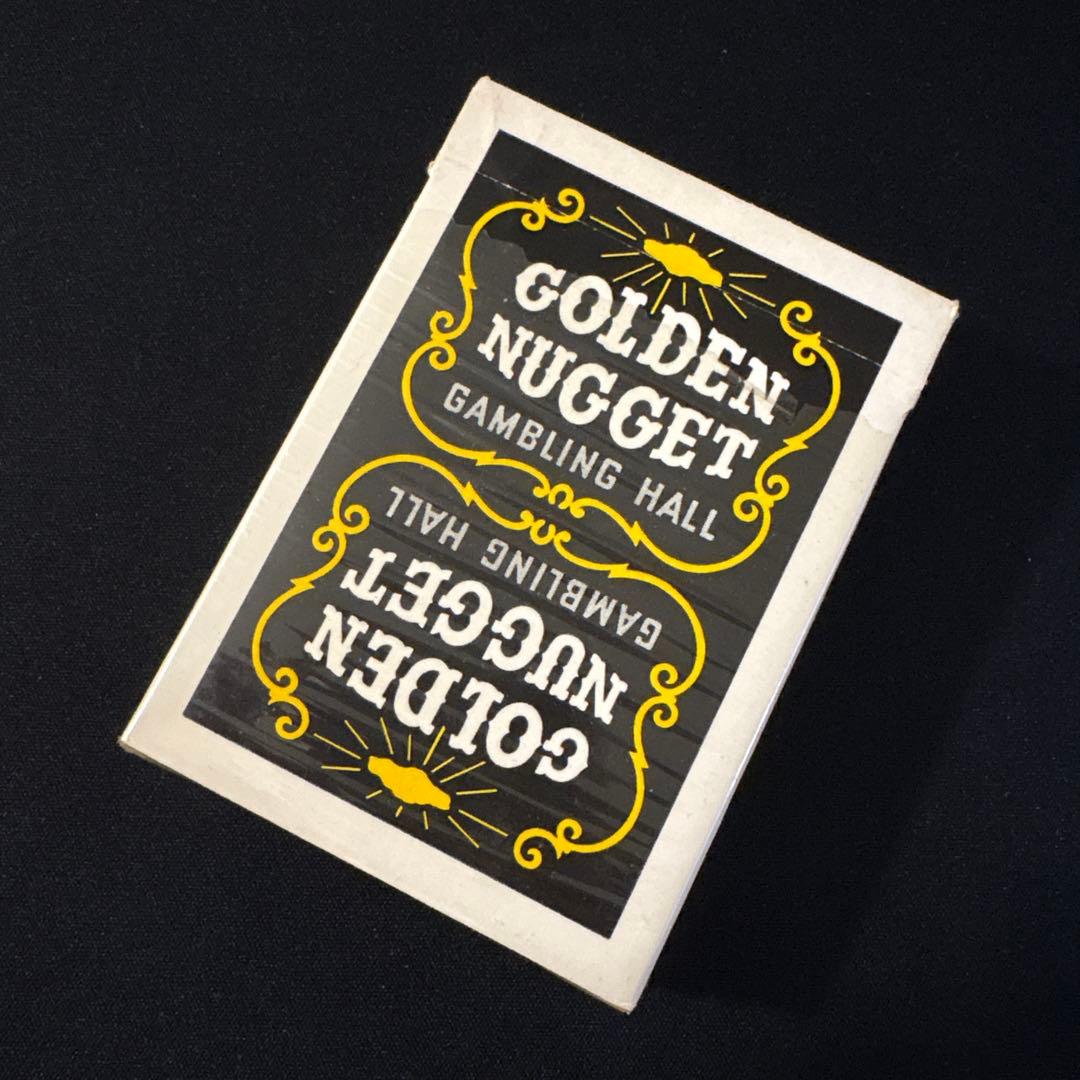 美品 第2世代 Golden Nugget カジノデック 黒 ゴールデンナゲット
