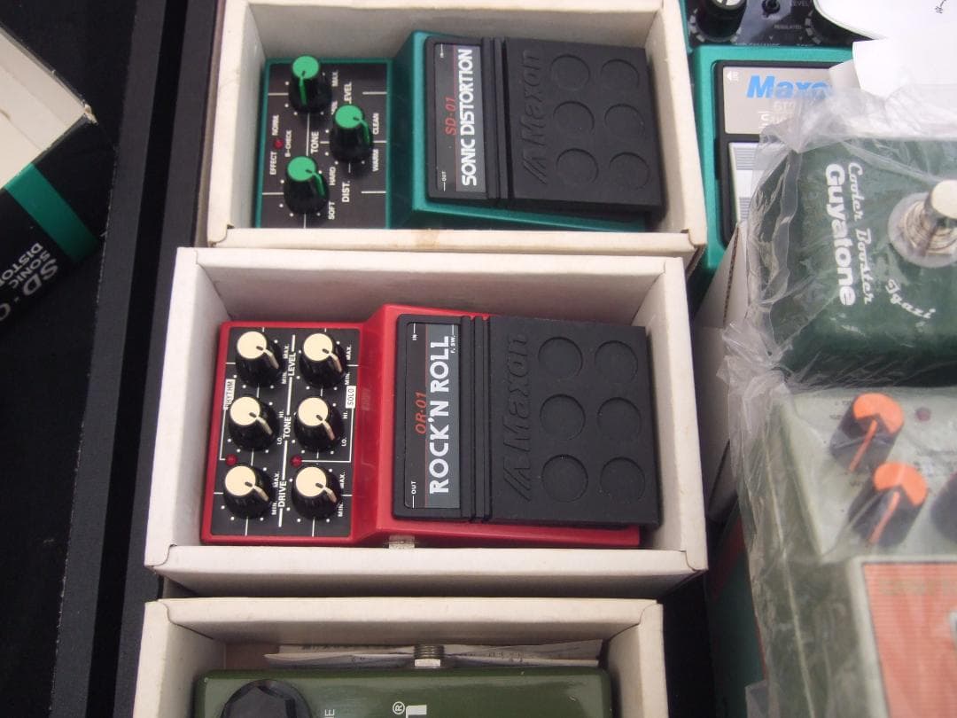 国産名機24台 Maxon Ibanez Guyatone KORG Pearl