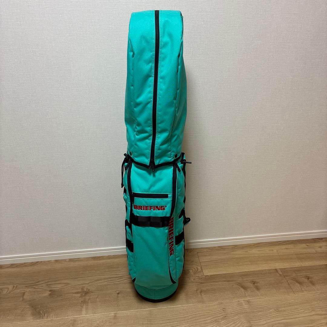 ブリーフィング ゴルフキャディバッグ　ミントブルー