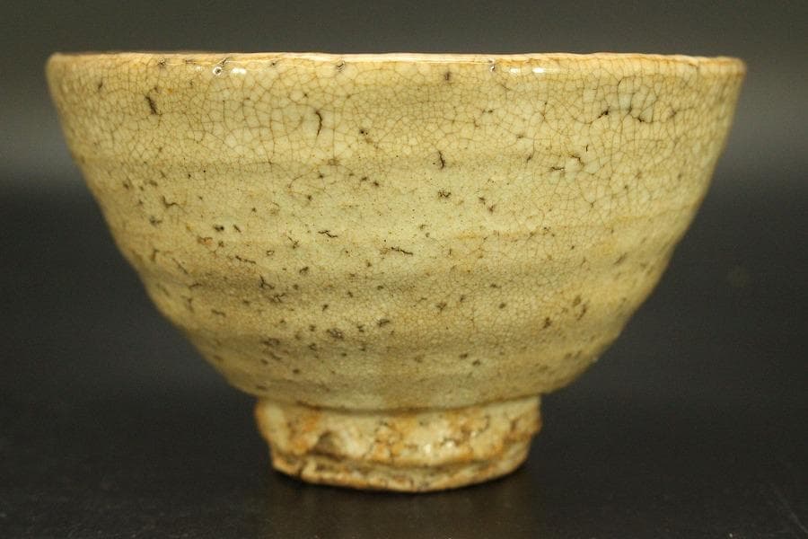 茶道具 萩茶碗 共箱(ZE486)