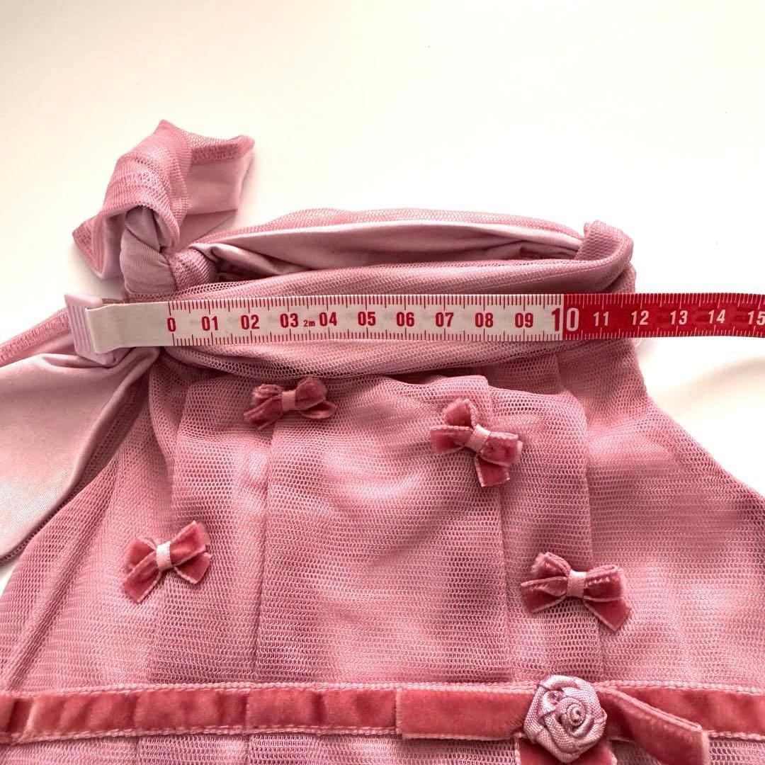 【希少・未使用】for pets only ローズピンク ドレスMサイズ 犬服