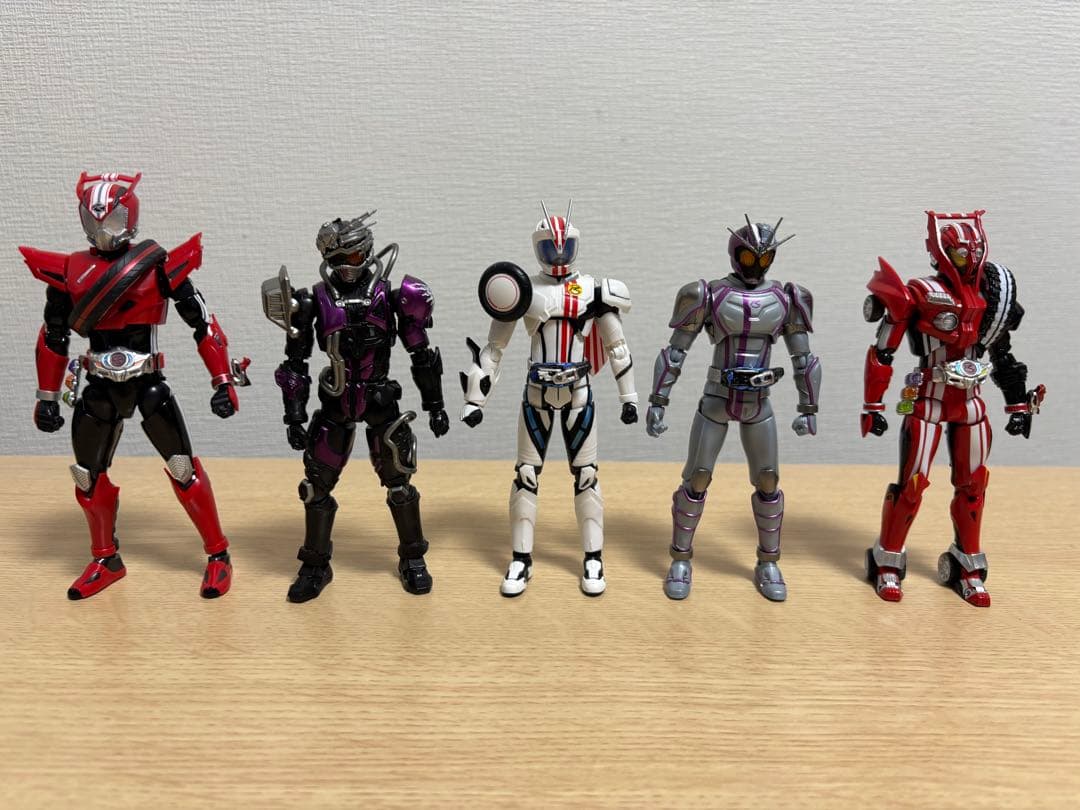 仮面ライダードライブ　フィギュアセット