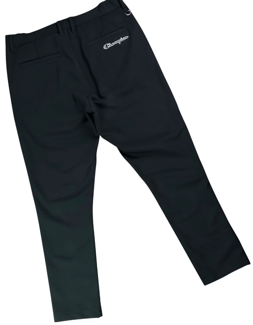 L 秋冬 定価15,180円 チャンピオンゴルフ ボンディングスウェットパンツ黒